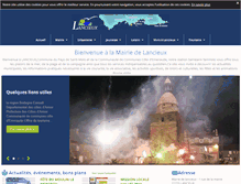 Tablet Screenshot of mairie-lancieux.fr